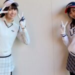 乃木坂46のガクたびよりのポーズ画像、賀喜遥香と柴田柚菜